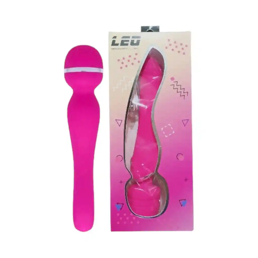 Micrófono Vibrador Recargable Silver Leo