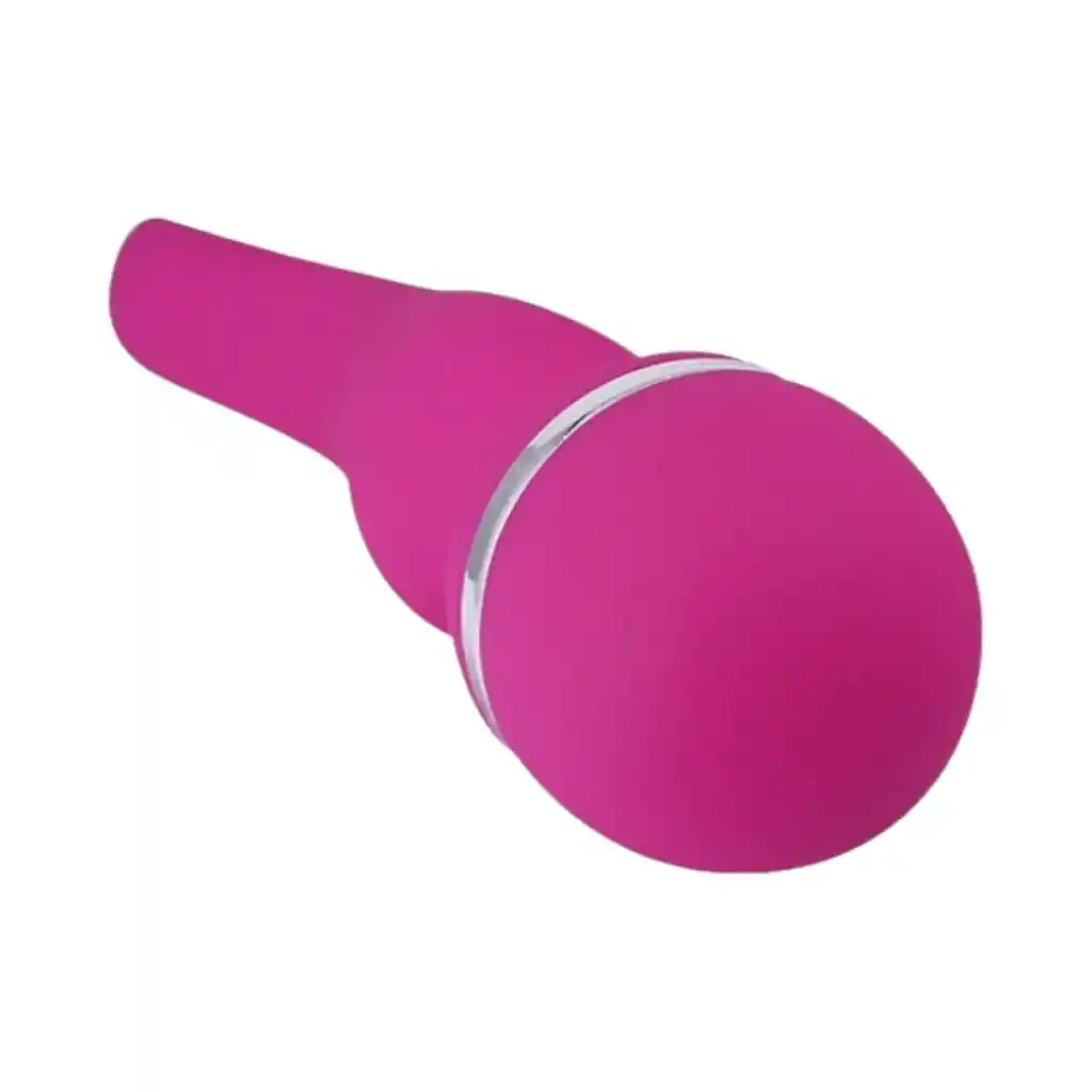 Micrófono Vibrador Recargable Silver Leo