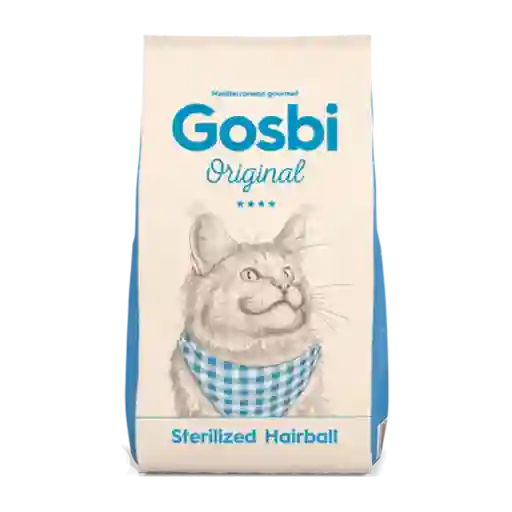 Gosbi Original Gato Esterilized Hairball 7kg