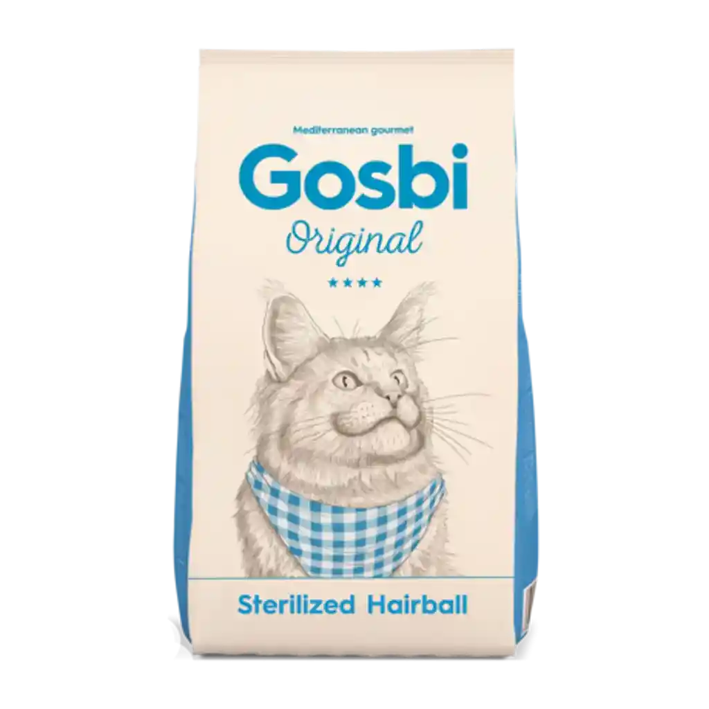 Gosbi Original Gato Esterilized Hairball 7kg