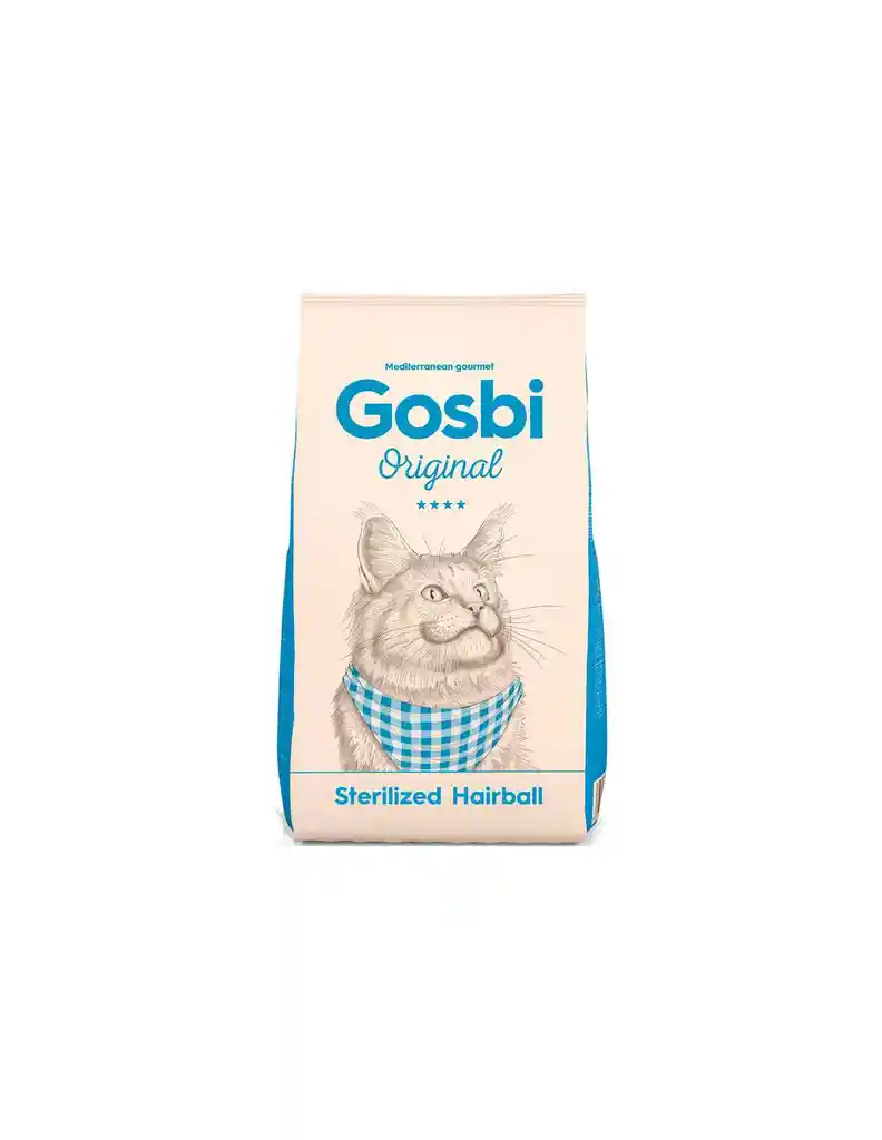 Gosbi Original Gato Esterilized Hairball 1kg