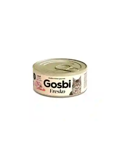 Gosbi Fresko Gato Lata Gosbi Fresko Adult Pavo & Jamón 70gr