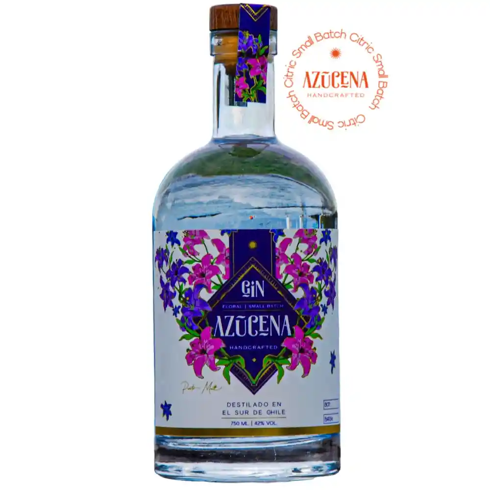 Gin Azucena Citrico 42° G.l. 750cc