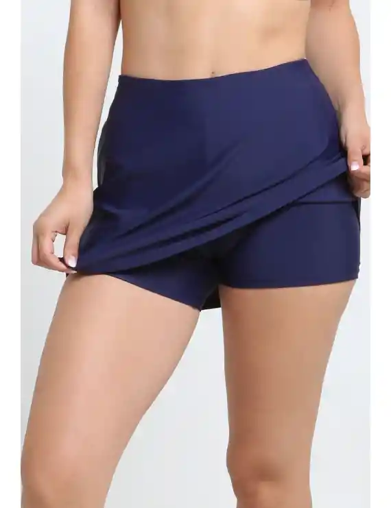 Skort Bikini Azul Marino Xxl