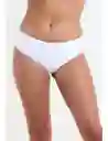 Bikini Calzón Tanga Blanco Xl