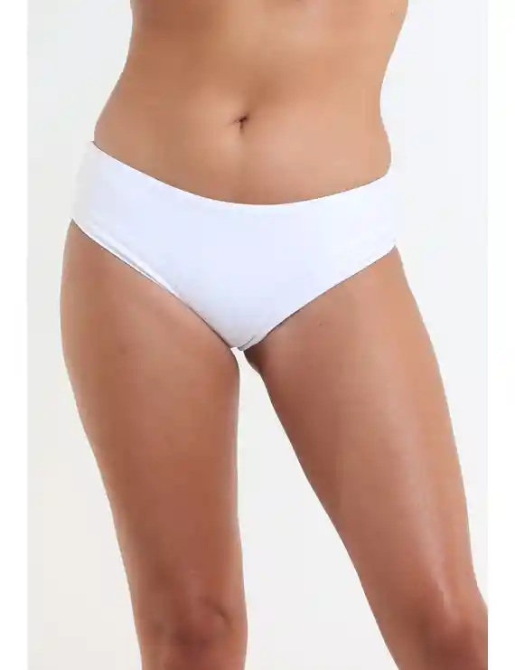 Bikini Calzón Tanga Blanco Xl