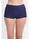 Hot Pant Tiro Alto Azul Marino Xl