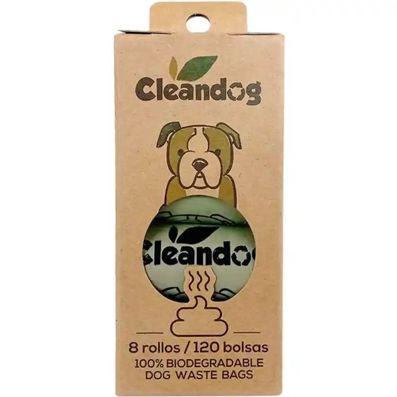 Cleandog Bolsas Biodegradables 120 Un