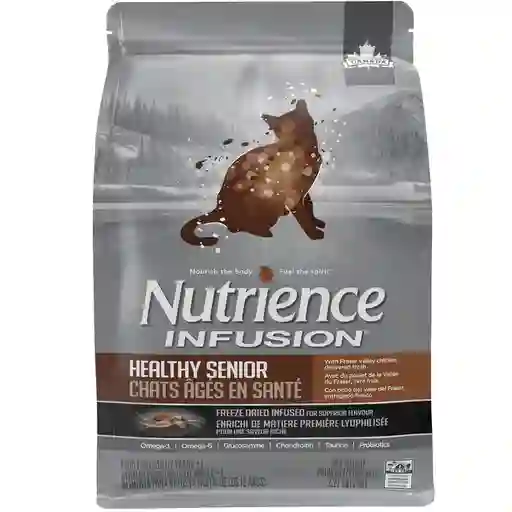 Nutrience Infusion Senior Para Gatos 5 Kg Bolsa