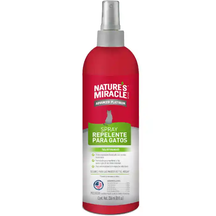 Natures Miracle Pet Block Repelente Gatos 236 Ml