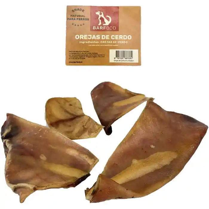Barfood Orejas De Cerdo 4 Un