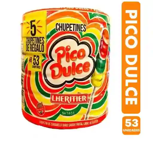 Pico Dulce - Chupetines (pote Con 48 Unidades)