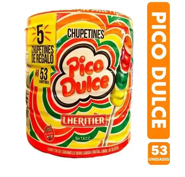 Pico Dulce - Chupetines (pote Con 48 Unidades)