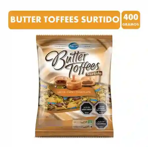 Butter Toffes Surtido ( Contiene 66 Unidades)