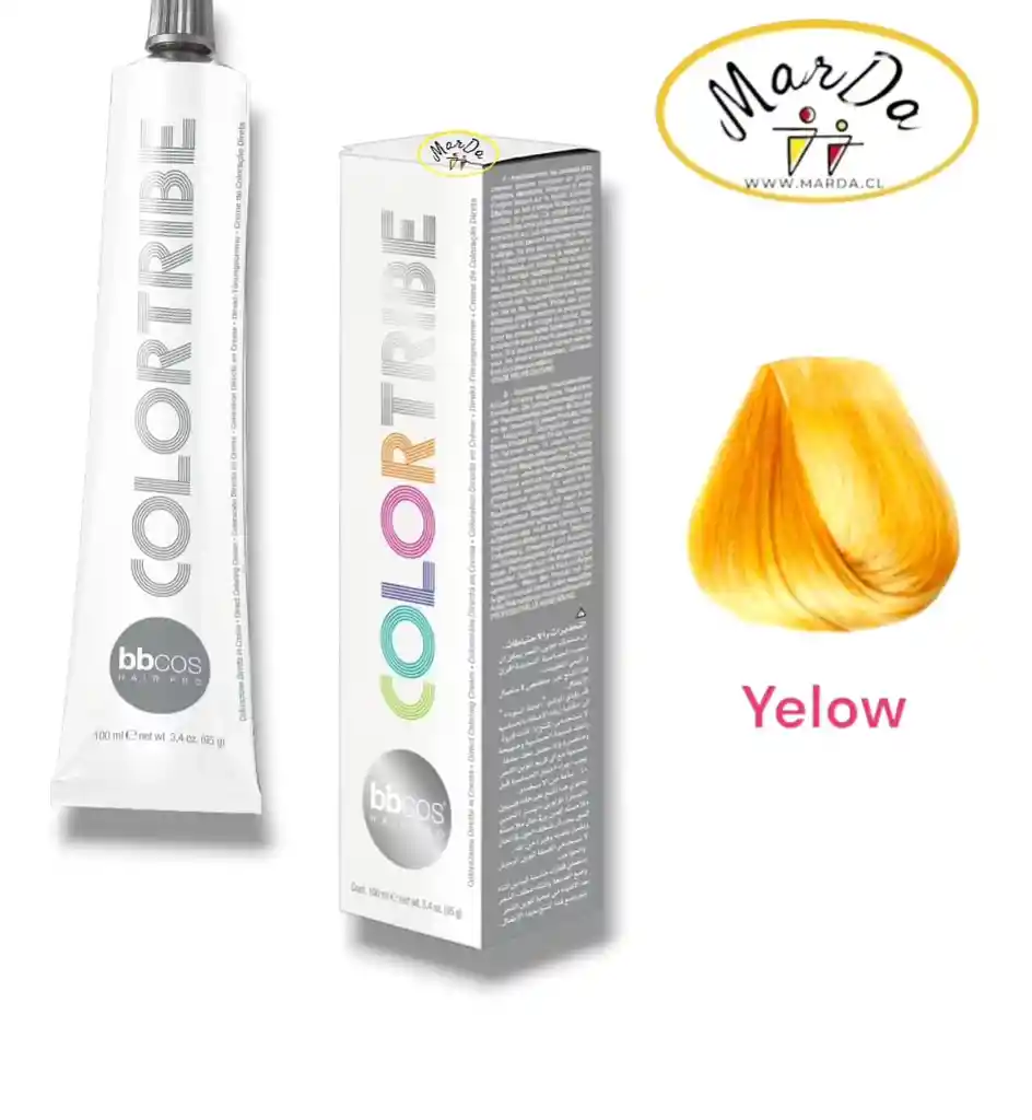 Tintura Colortribe 100 Ml - Yellow