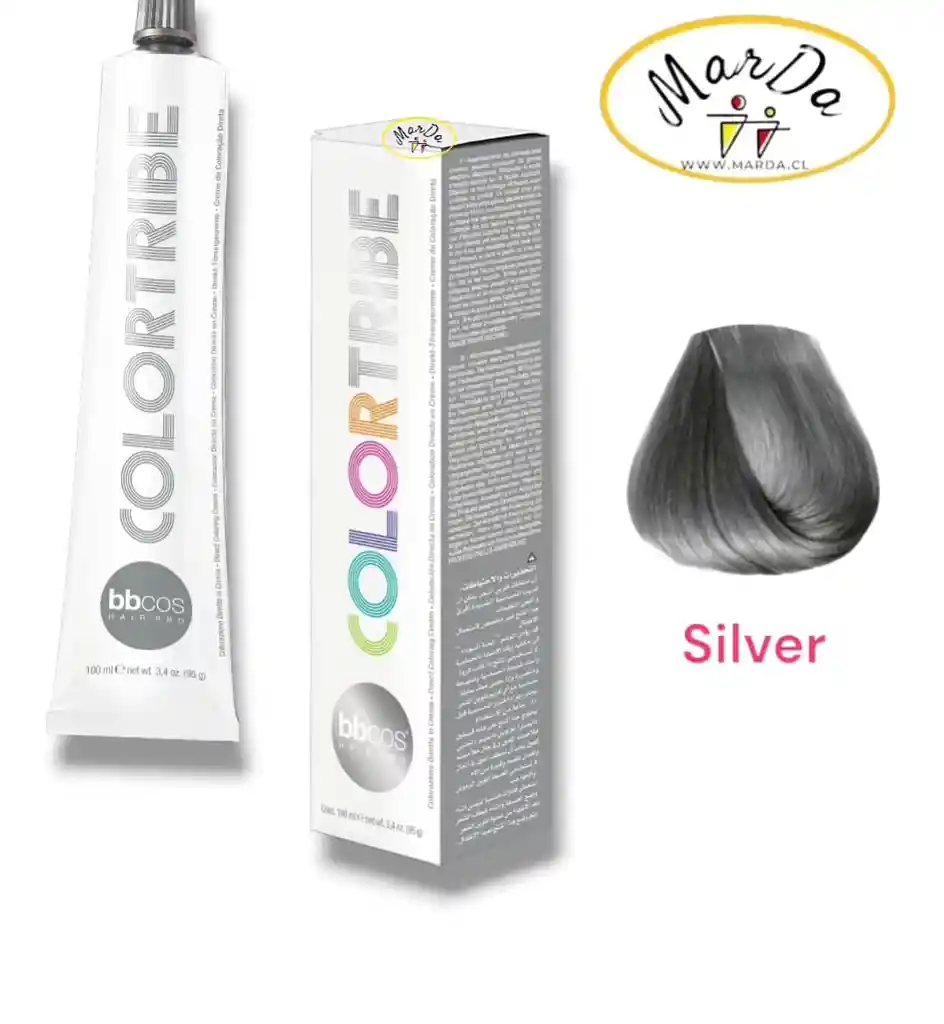 Tintura Colortribe 100 Ml - Silver