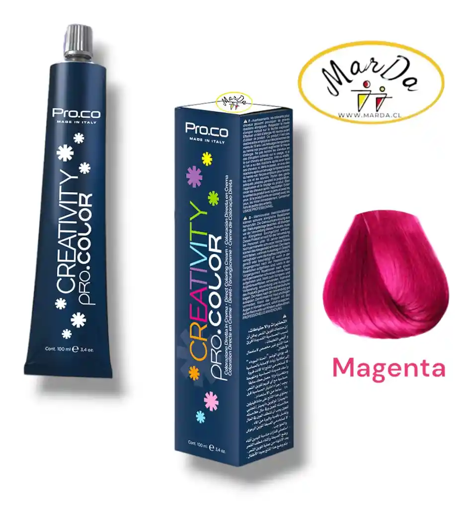 Tintura Creativity Pro.color 100 Ml - Magenta