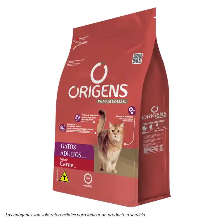 Origens Gatos Adultos Sabor Carne 1kg