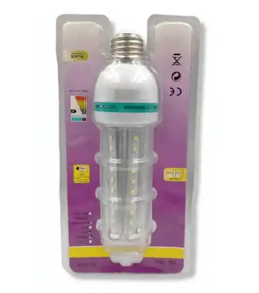 Ampolleta 12w 72 Led Luz Fría