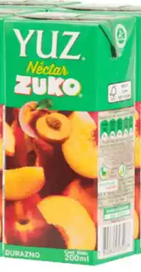 Néctar Yuz Durazno, Cajita 200 Ml