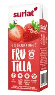 Leche Semidescremada Surlat Minibrik Frutilla 200cc