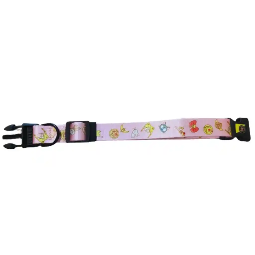 Collar Ajustable Para Perros, Diseño Sailor Moon