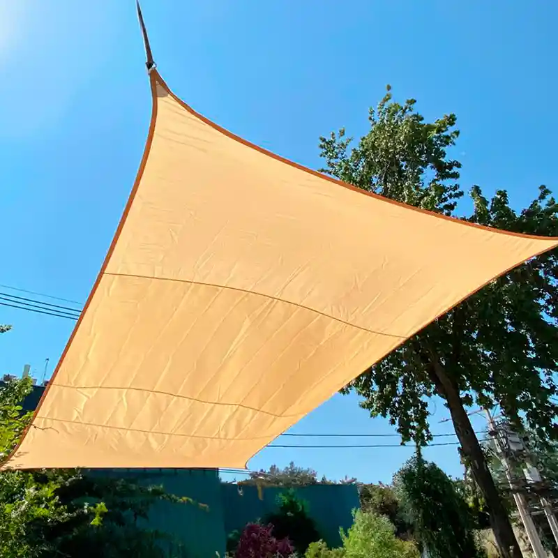 Toldo Vela Sombra Impermeable Rectangular 5×3