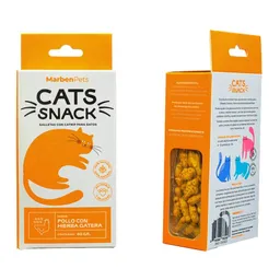Cats Snack Galletas Con Hierba Gatera Sabor Pollo Con Hierba Gatera