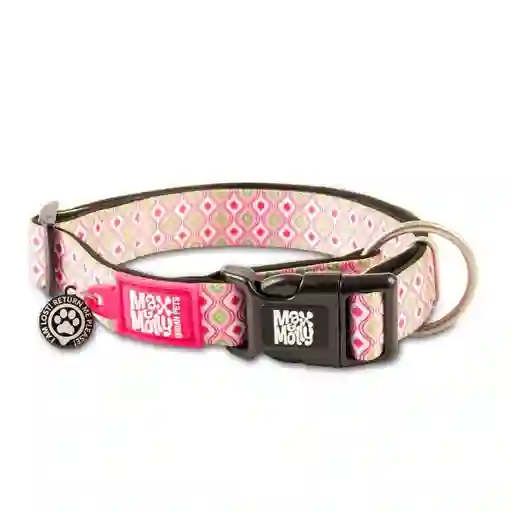 Collar Retro Pink Con Smart Id Talla S