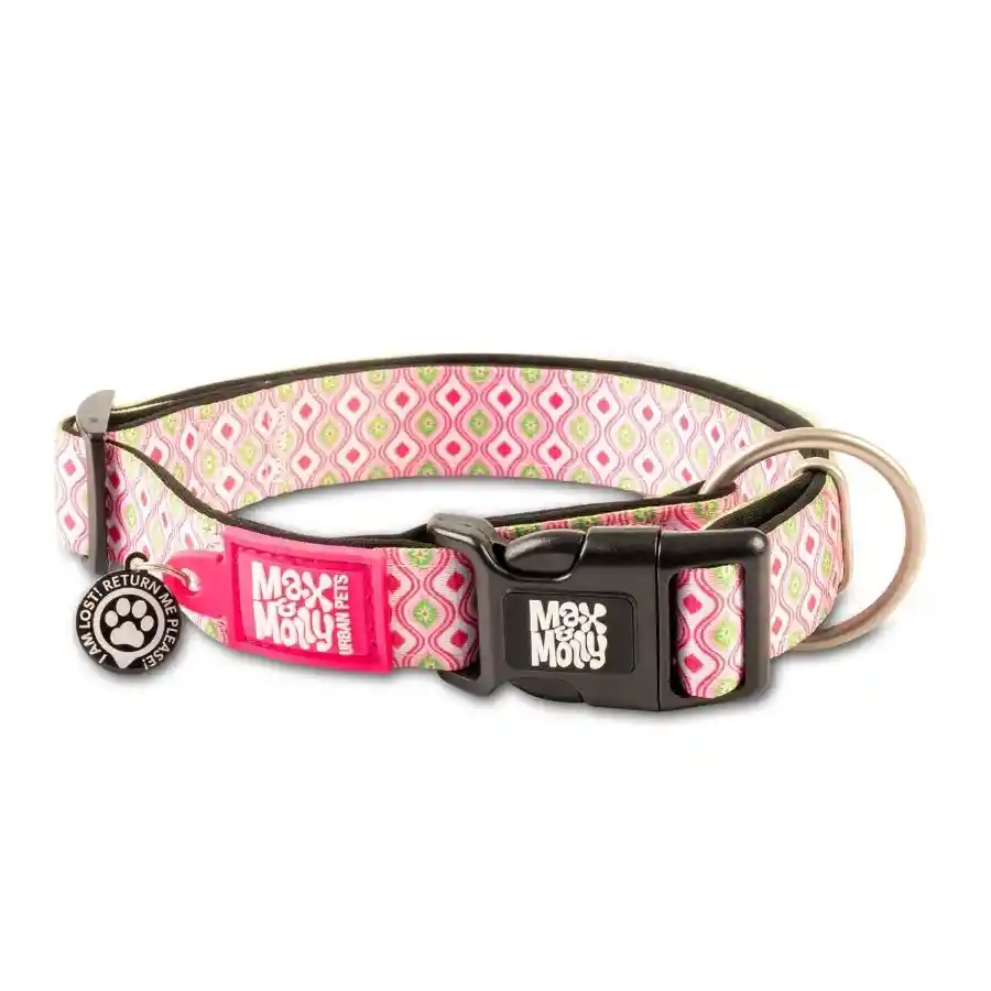 Collar Retro Pink Con Smart Id Talla S