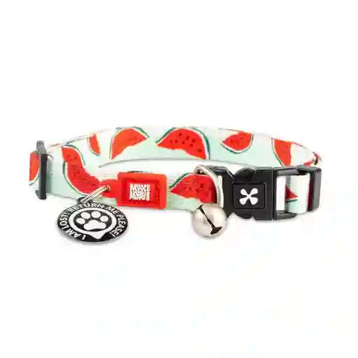 Collar Con Smart Id Para Gatos Watermelon