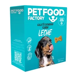 Galletas Horneadas Para Perros Cachorros Sabor Leche 350g