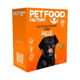 Galletas Horneadas Para Perros De Razas Pequeñas Sabor Pollo 80g