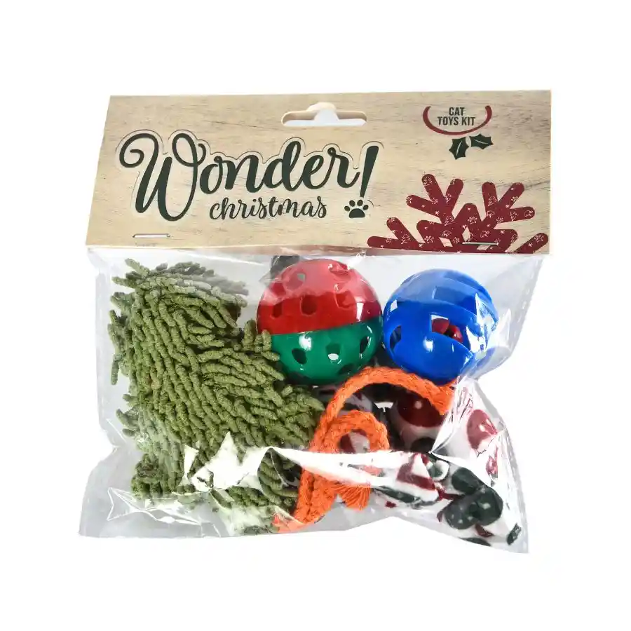 Wonder Christmas Cat Toys Kit