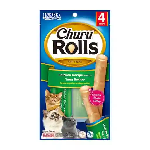 Churu Rolls Cat Tuna Recipe Wraps