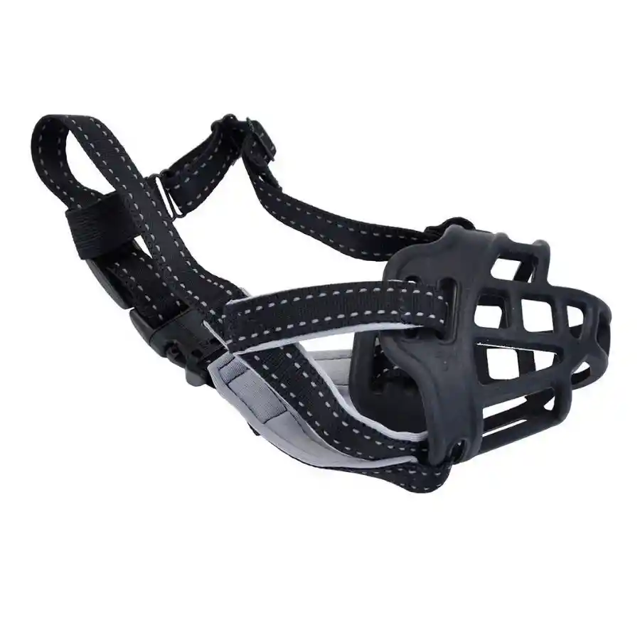 Soft Basket Muzzle, Black 6