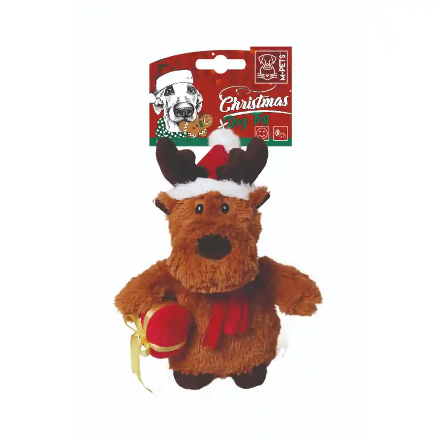 Christmas Dog Toy - Rudolph