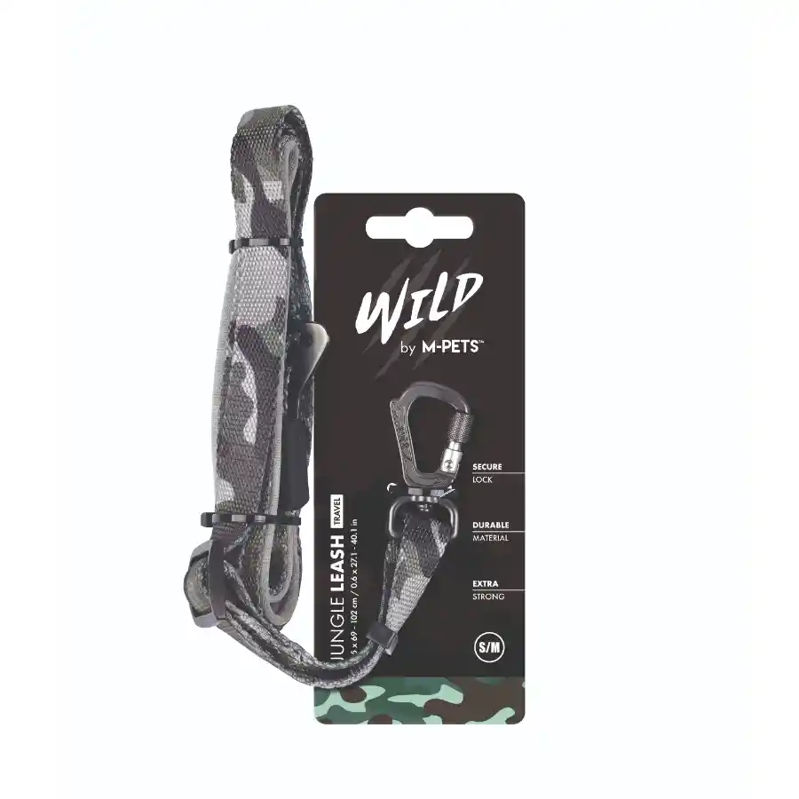 Correa Wild Jungle Travel Para Perros Talla L/xl