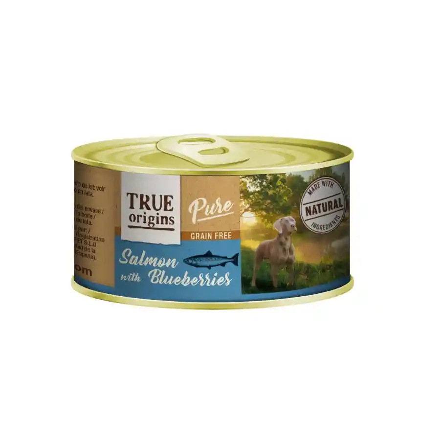 True Origins Pure Salmón/blueberry Alimento Húmedo Para Perros