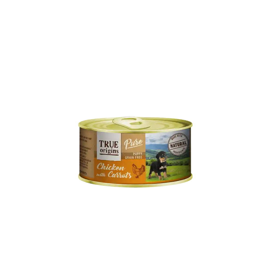 True Origins Pure Puppy Pollo/zanahoria Alimento Húmedo Para Perros