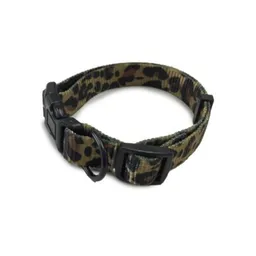 Collar Estampado Leopardo Para Perros 2 Cm