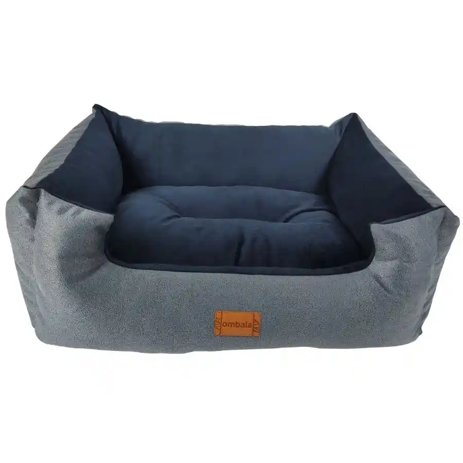 Ombala Whale Pausa Cama Azul Para Perros Talla L