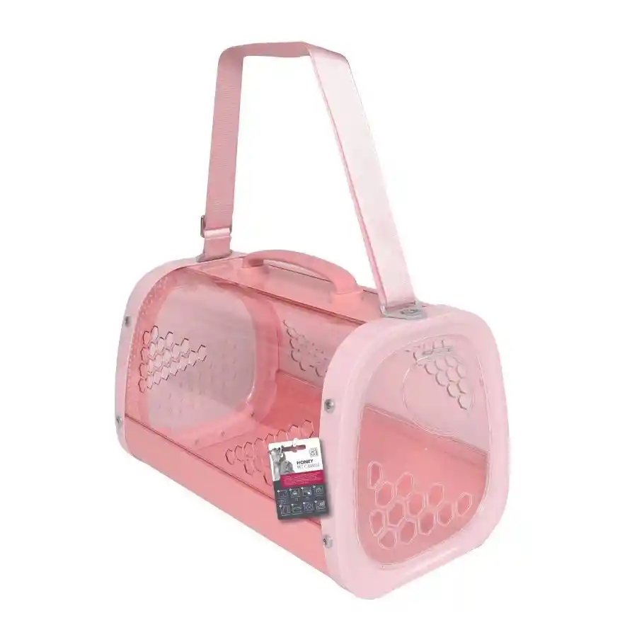 Bolso Transportador De Mascotas Honey - Pink