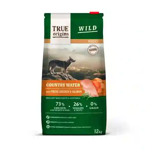 True Origins Wild Dog Adult Country Water Alimento Para Perro 3 Kg