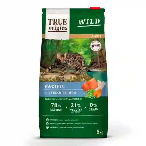 True Origins Wild Cat Adult Pacific Alimento Para Gato 6 Kg