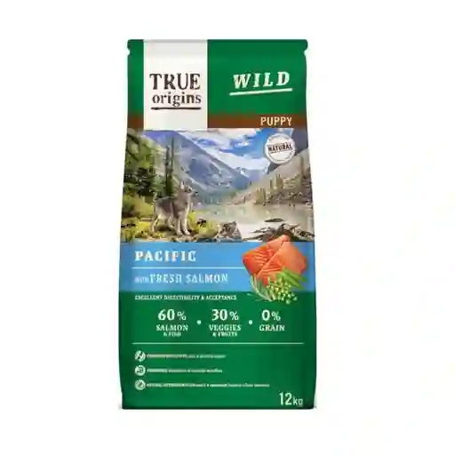 True Origins Wild Dog Puppy Pacific Alimento Para Perro 3 Kg