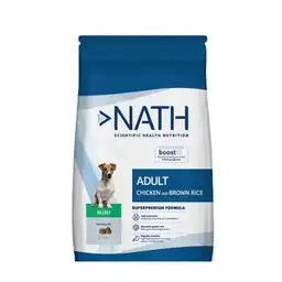 Nath Adulto Mini Sabor Pollo Y Arroz Integral Alimento Para Perros