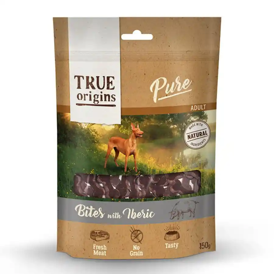 True Origins Pure Premio Para Perros Con Cerdo Ibérico 150 Gr