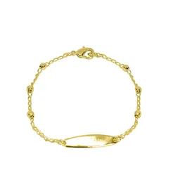 Pulsera Niña Piocha Enchapado Oro 18k