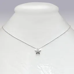 Collar Estrella Plata Fina 925